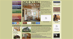 Desktop Screenshot of notsobighouse.com